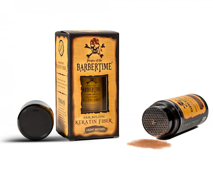 Puder zagszczajcy wosy Pirates of the Barbertime Hair Building Keratin Fiber - 21 g