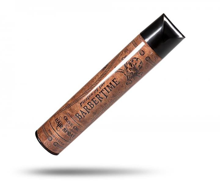 Lakier nab�yszczaj�cy do w�os�w z oliw� z oliwek Barbertime Olive Oil Sheeny Hair Spray - 400 ml