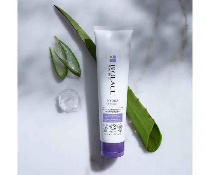 Termoochronny krem nawilajcy przyspieszajcy suszenie wosw Biolage HydraSource - 150 ml