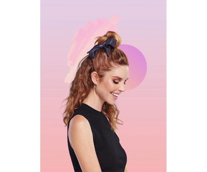 Gumka do wosw spiralka z kokardk Invisibobble Wrapstar Snake It Off - czarna