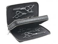 Etui na no�yczki i narz�dzia fryzjerskie Sibel - czarne