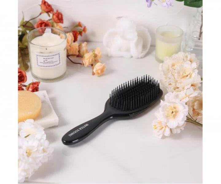 Szczotka do rozczesywania w�os�w Sister Young Ayla Hair Brush - czarna