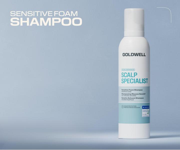 Hipoalergiczny szampon w piance do wra�liwej sk�ry g�owy Goldwell Dualsenses Scalp Specialist Sensitive Foam Shampoo - 250 ml
