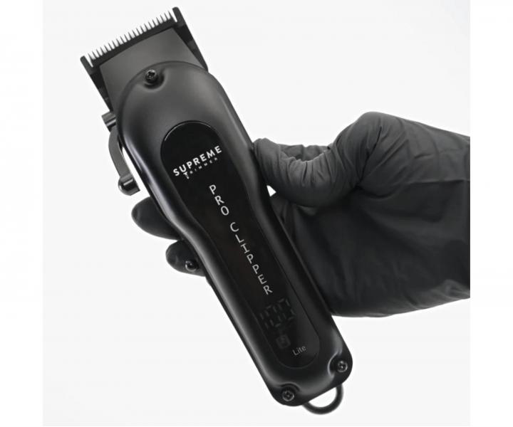 Profesjonalna maszynka do strzy�enia Supreme Trimmer Pro Clipper Lite STC5000 - czarna