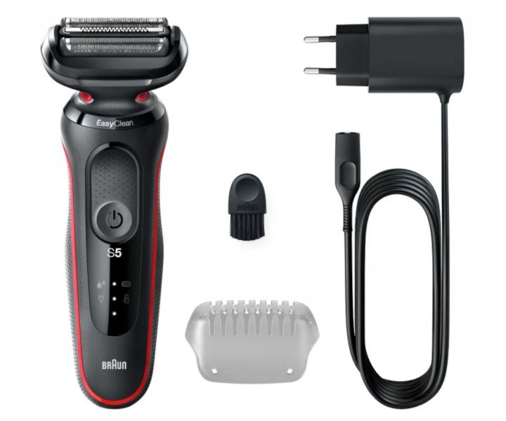 Golarka dla m�czyzn Braun Series 5 51 R1000s - czarno-czerwona