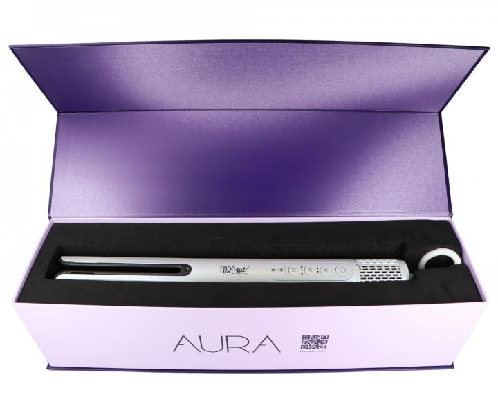Prostownica do w�os�w z funkcj� suszenia Eurostil Professional Aura 09500 - 1400 W - srebrna
