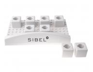 Modu�owy display na szczotki Sibel - szary (bonus)