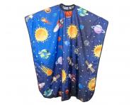 Peleryna fryzjerska dzieci�ca Duko - kosmos