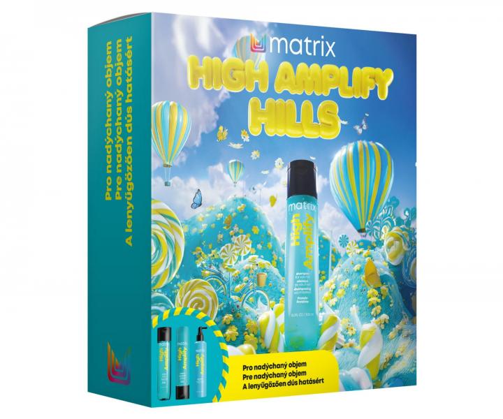 Zestaw upominkowy zwi�kszaj�cy obj�to�� i wzmacniaj�cy cienkie w�osy Matrix High Amplify Hills