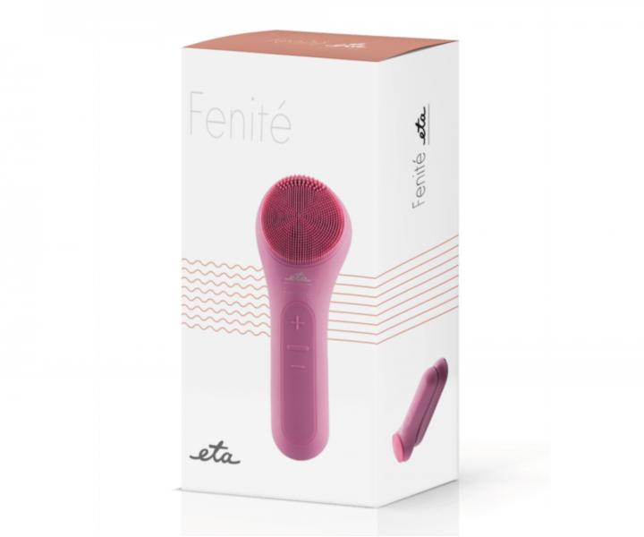 Ogrzewaj�ca szczoteczka do oczyszczania twarzy Eta Fenit� 8353 - r�owa