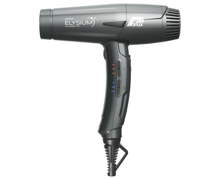 Profesjonalna suszarka do wosw z dyfuzorem Parlux Elysium Titanium Grey - 2300 W - szara metaliczna