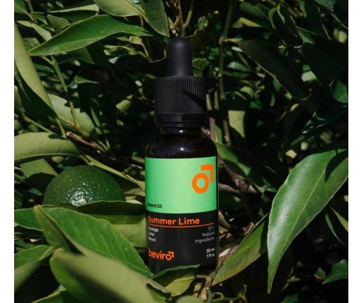Olejek do brody Beviro Beard Oil Summer Lime - 30 ml