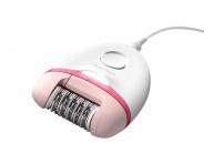 Depilator damski Philips Satinelle 4000 BRE255/00 - bia�o-r�owy