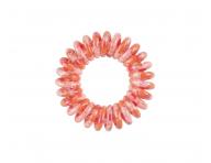 Gumka spiralka z materiau pochodzcego z recyklingu Invisibobble Original Save It Or Waste It - koralowa - 3 szt.