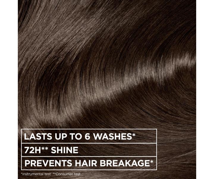 Maska koloryzuj�ca do w�os�w Garnier Olia Gloss Expensive Brunette - 150 ml - ch�odny br�z