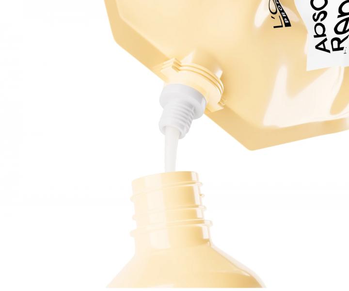 Szampon do wosw suchych i zniszczonych Loral Professionnel Serie Expert Absolut Repair - 500 ml, zapas