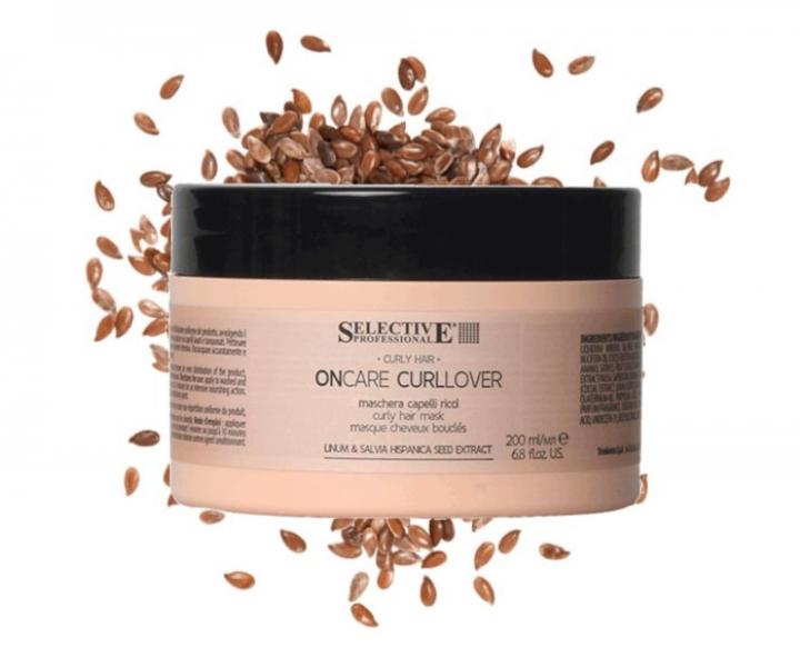 Odywcza maska do wosw falowanych i krconych Selective Professional CurlLover Mask - 200 ml