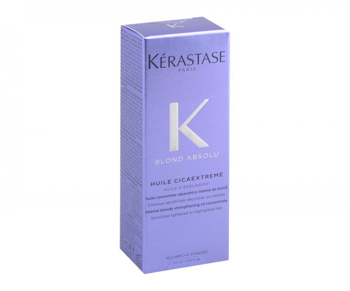 Olejek od�ywczy wzmacniaj�cy do w�os�w blond K�rastase Blond Absolu Huile Cicaextreme - 30 ml