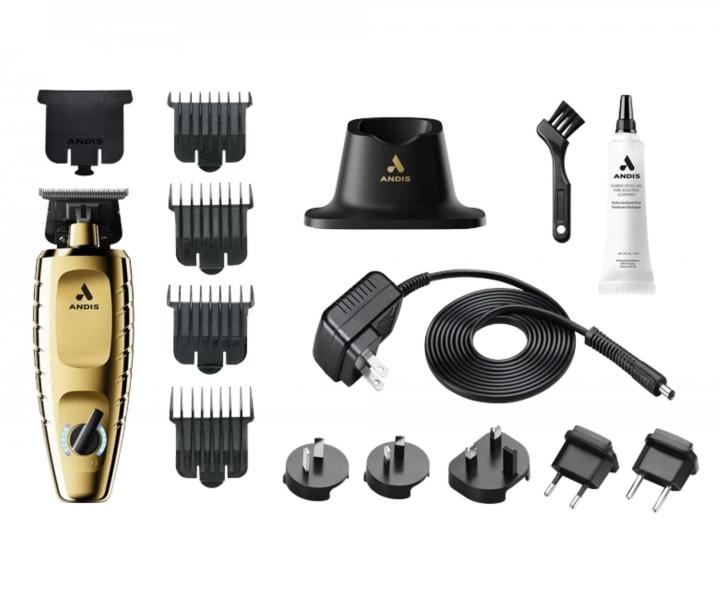 Profesjonalny trymer do w�os�w Andis GTX-Exo II M-Force Cordless Trimmer 562170 - z�oty