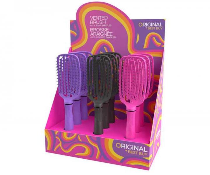 Szczotka do rozczesywania wosw Original Best Buy - czarna