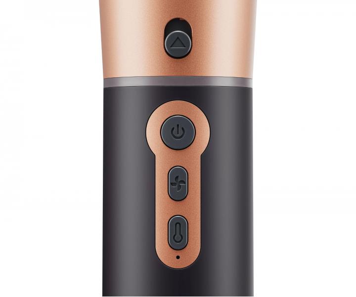 Wielofunkcyjna suszarko-lok�wka z sze�cioma nasadkami Princess Airstyler Plus 529215 - 1000 W - czarna