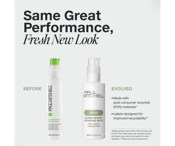 Balsam wyg�adzaj�cy do w�os�w falowanych i kr�conych Paul Mitchell Smooth Super Skinny Relaxing Balm - 150 ml