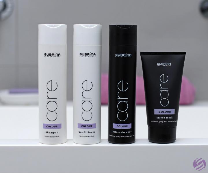 Szampon neutralizuj�cy ��te odcienie Subrina Professional Care Colour Silver - 1000 ml + szampon 250 ml gratis