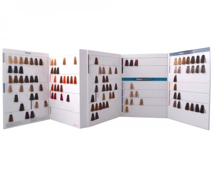 Wzornik paleta kolor�w farb do w�os�w Lor�al Professionnel Majirel