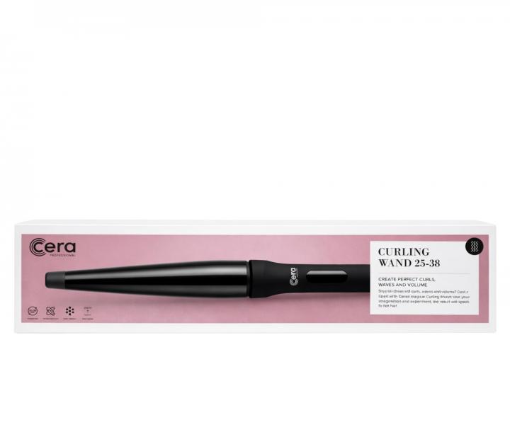 Profesjonalna lok�wka sto�kowa do w�os�w Cera Curling Wand 25 - 38 mm