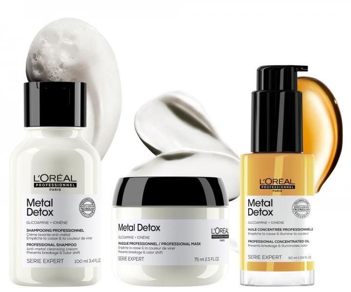 Seria do w�os�w farbowanych i zniszczonych L�Or�al Professionnel Serie Expert Metal Detox