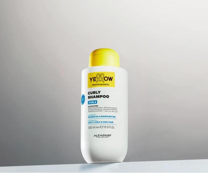 Szampon do w�os�w falowanych, kr�conych i afro Yellow Professional Curls Curly Shampoo - 500 ml