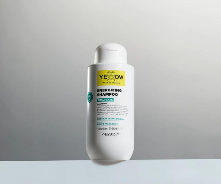 Szampon wzmacniaj�cy do w�os�w ze sk�onno�ci� do wypadania Yellow Professional Scalp Care Energizing Shampoo - 500 ml