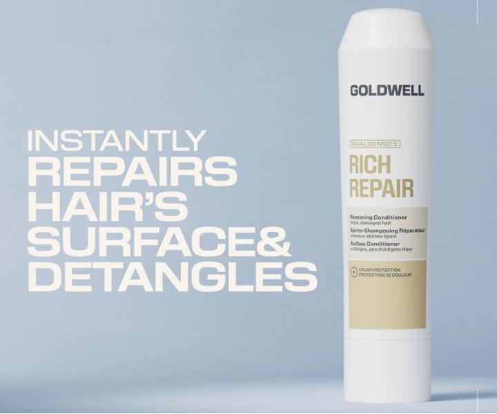 Od�ywka regeneruj�ca do w�os�w suchych i zniszczonych Goldwell Dualsenses Rich Repair Restoring Conditioner - 200 ml