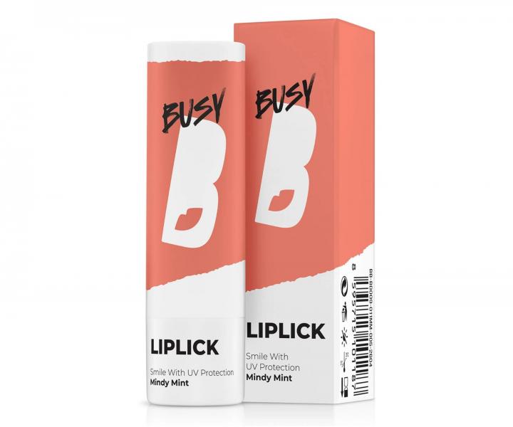 Nawil�aj�cy i od�ywczy balsam do ust BusyB Liplick Mindy Mint SPF 25 - 4,8 g