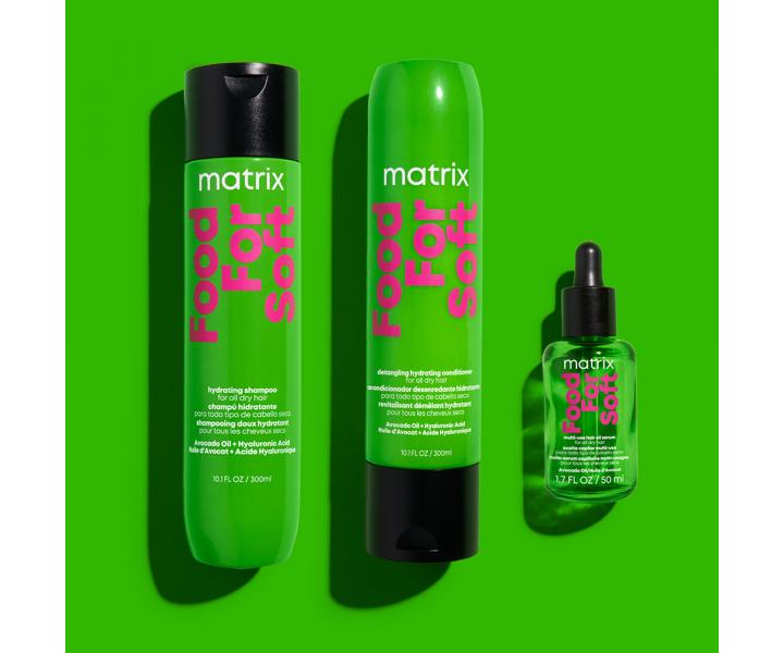 Intensywnie nawilajcy olejek - serum do wosw Matrix Food For Soft Multi-Use Hair Oil Serum - 50 ml