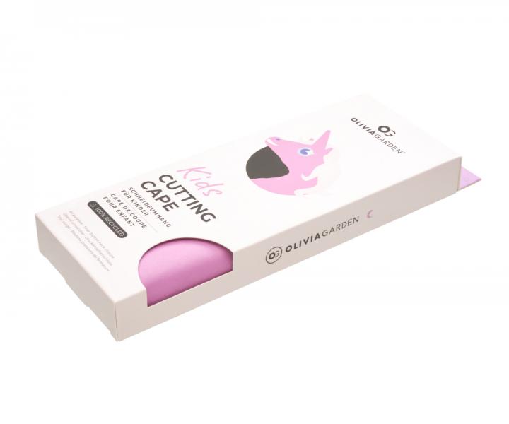 Peleryna fryzjerska dzieci�ca Olivia Garden - fioletowa - jednoro�ec