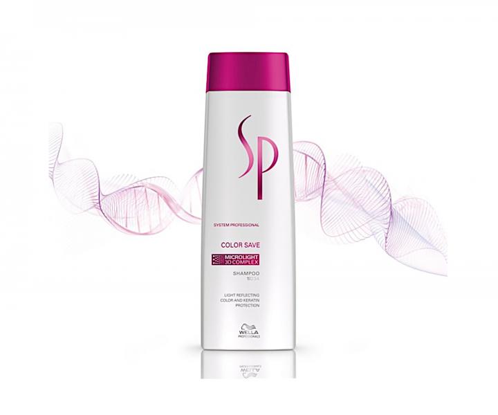 Szampon pielgnacyjny do wosw farbowanych Wella Professionals SP Color Save Shampoo - 250 ml