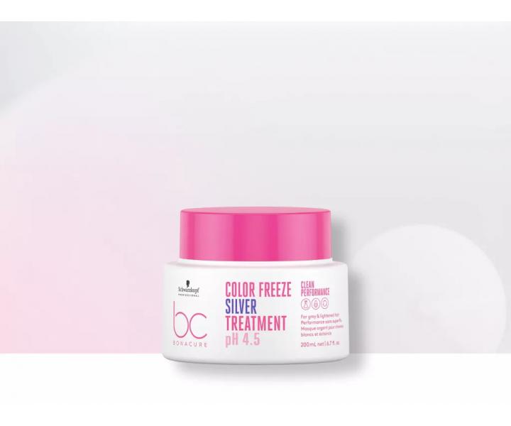 Kuracja neutralizujca te tony Schwarzkopf Professional BC Bonacure Color Freeze Silver - 200 ml
