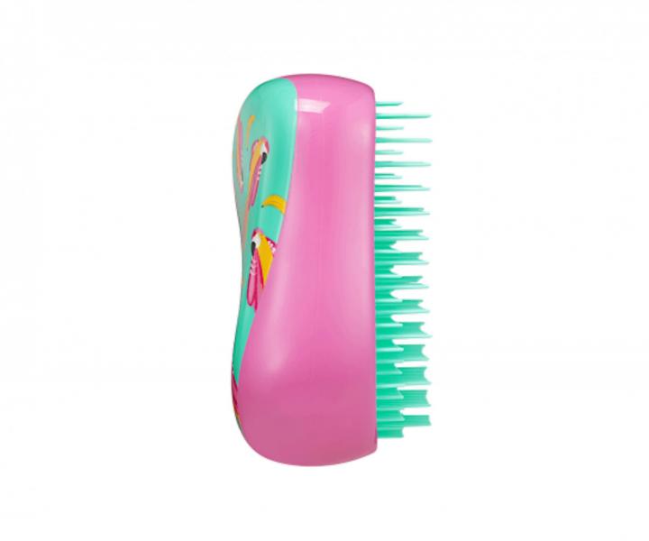 Szczotka do rozczesywania w�os�w Tangle Teezer Compact Styler Paradise Bird - r�owo-turkusowa