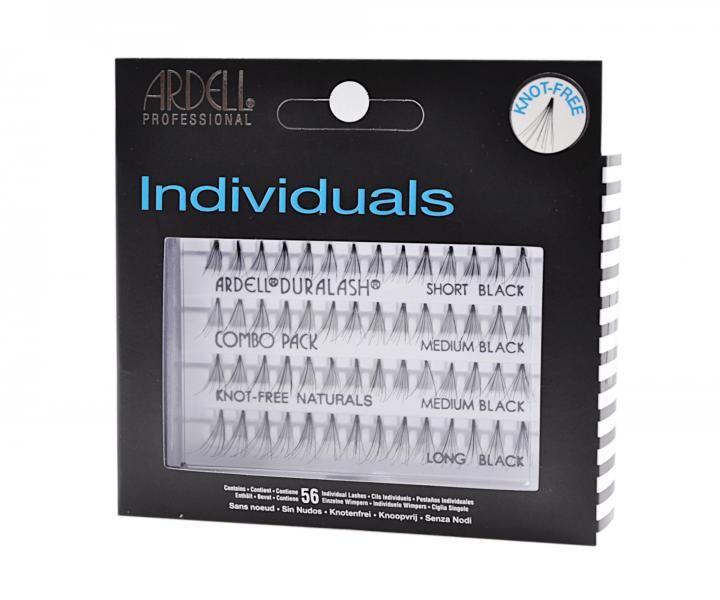 Sztuczne rzsy kpki bez supekw Ardell Individuals - 56 szt