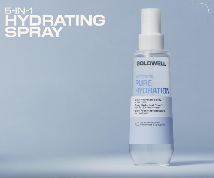 Spray nawil�aj�cy do wszystkich rodzaj�w w�os�w  Goldwell Dualsenses Pure Hydration 5-in-1 Hydrating Spray - 150 ml