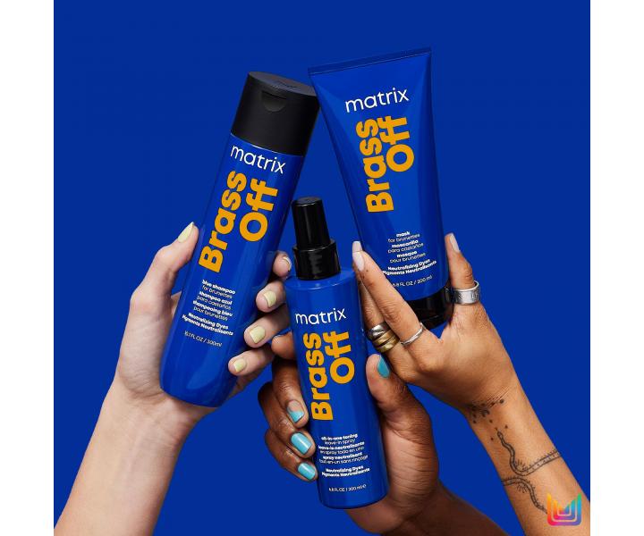 Seria neutralizujca miedziane i pomaraczowe odcienie Matrix Brass Off