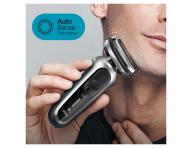 Golarka ze stacj� �aduj�co-czyszcz�c� Braun Series 7 71-7200cc - srebrna