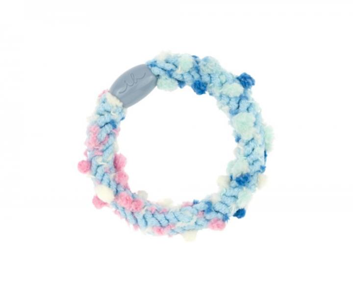Zestaw ozdobnych gumek do wosw Invisibobble Kids Twistar Pom Pom Tie - 3 szt.