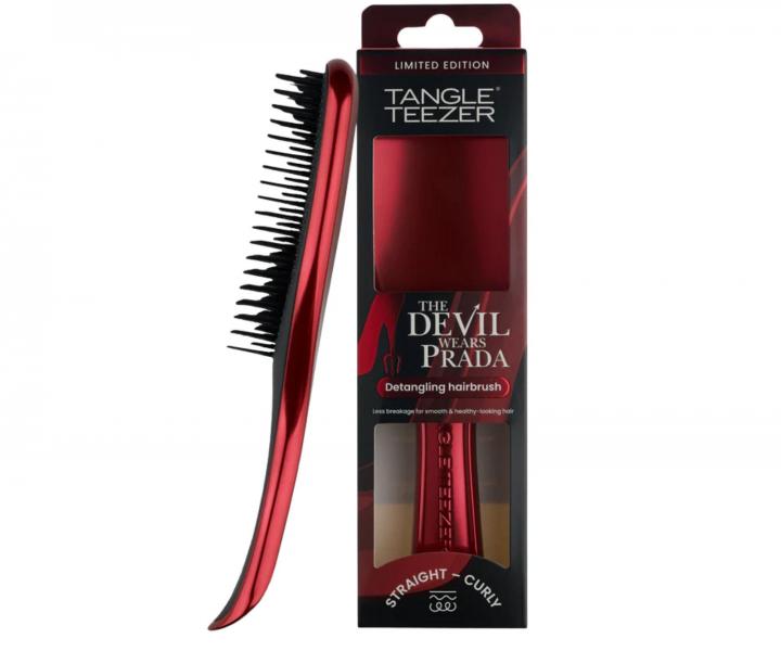 Szczotka do rozczesywania w�os�w Tangle Teezer The Ultimate Detangler The Devil Wears Prada - czerwono-czarna metaliczna