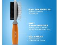 Dwustronna szczotka do piel�gnacji sier�ci zwierz�t Wahl Professional Double Sided Brush 58421 - pomara�czowa