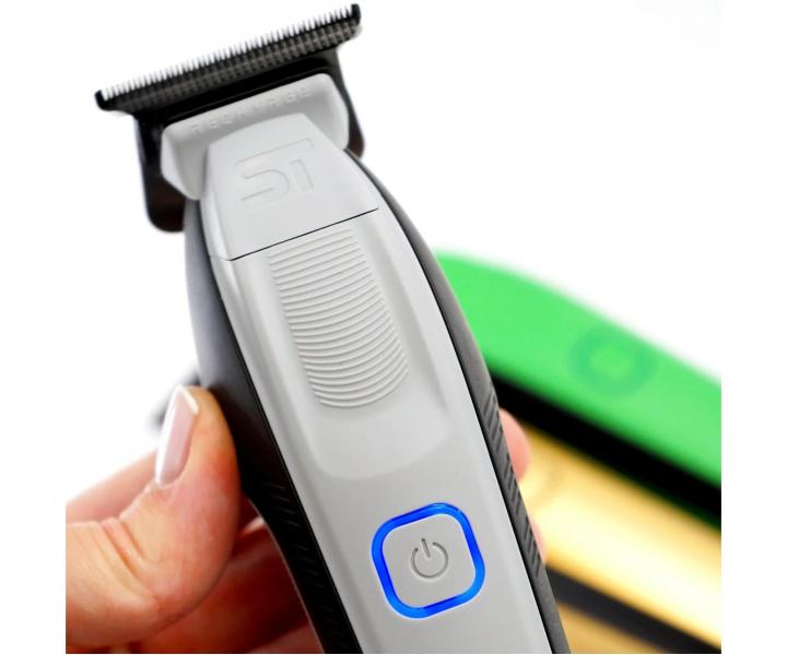 Profesjonalny trymer do w�os�w z wymiennymi akumulatorami Supreme Trimmer Recharge ST777/W - bia�y
