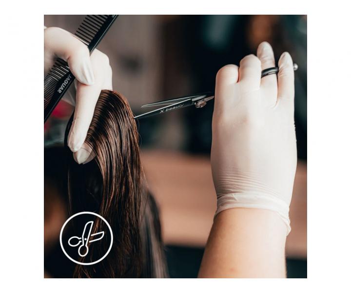 Rkawiczki lateksowe pudrowane Espeon Latex Fit - 100 szt. - biae - XL