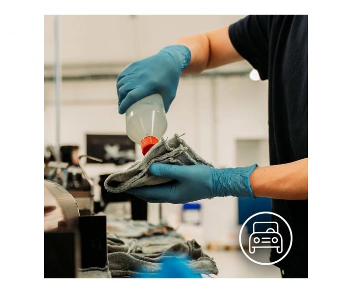 Rkawiczki nitrylowe mocne Espeon Nitril Ideal 3 - 100 szt - niebieskie - M