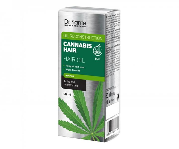 Olejek do w�os�w suchych i zniszczonych Dr. Sant� Cannabis Hair Oil - 50 ml